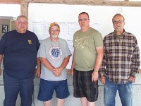 Match 9 Group Relay Winners - George Kruchinsky, Jim Waltenbaugh, Kevin Hite, Steve Brennen